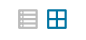 Icons für Listen- und Rasteransicht in der Medienübersicht